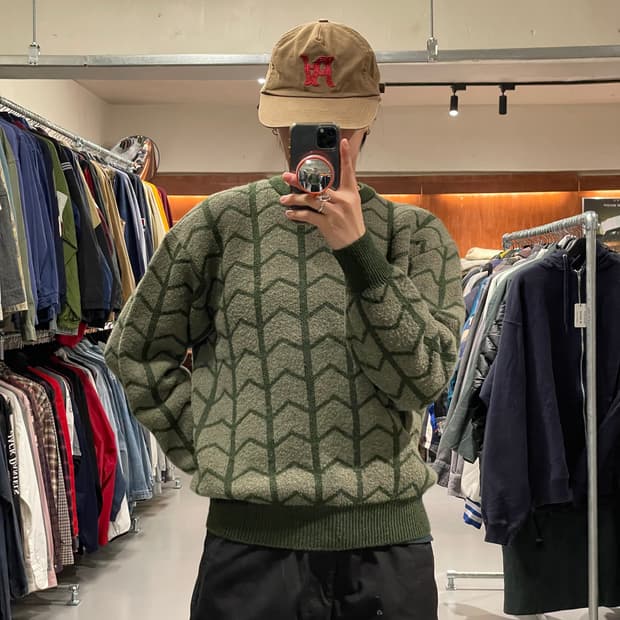 빈티지 치코리타 니트