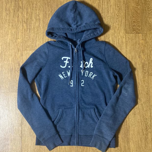 (대장템,핏보증!!)아베크롬비 진차콜 딱붙 후드집업