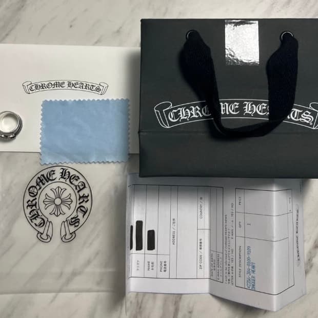 (정품) 크롬하츠 하트대거링 us6.5