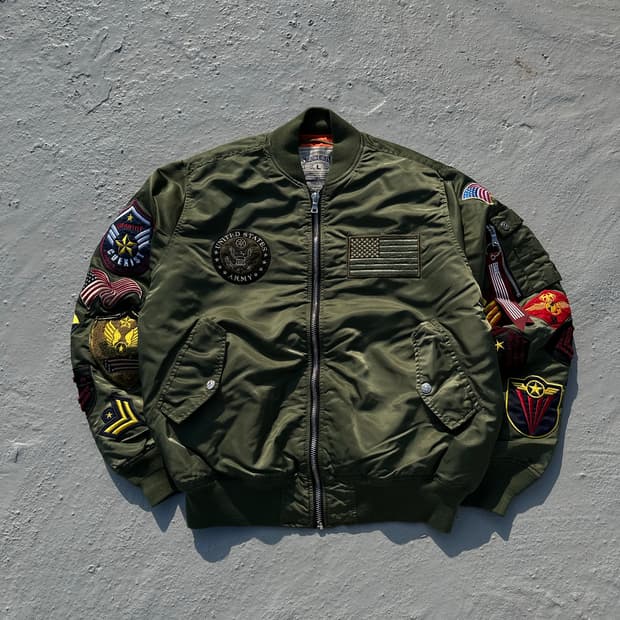 JPN Smoke Rise Bomer Jacket 항공점퍼 MA-1