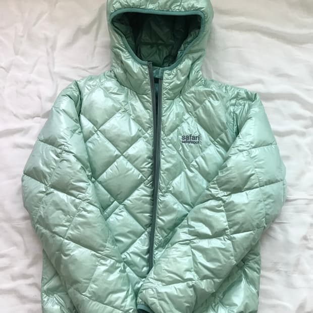Safarispot 사파리스팟 리버시블 패딩 민트 색상