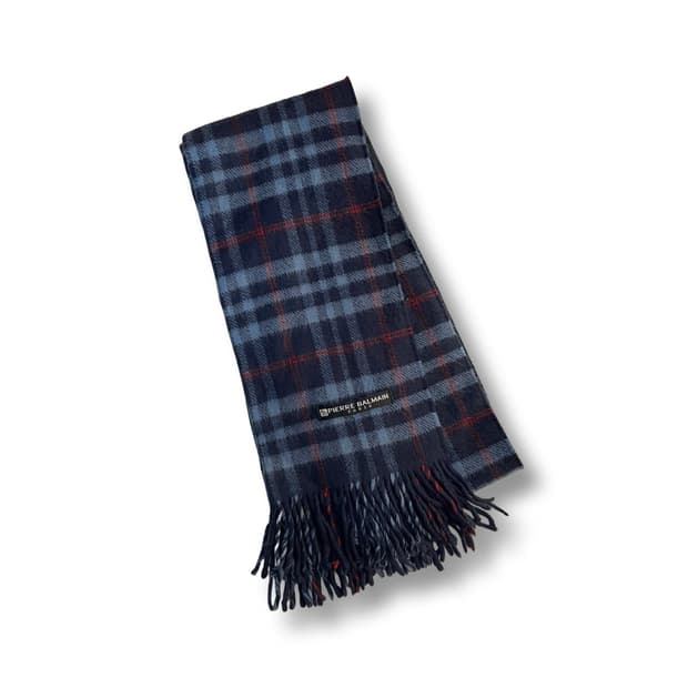 피에르 발망 체크 머플러