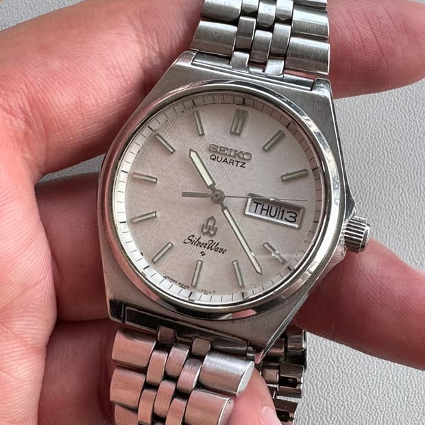 세이코 실버웨이브 데이데이트 8229-7007