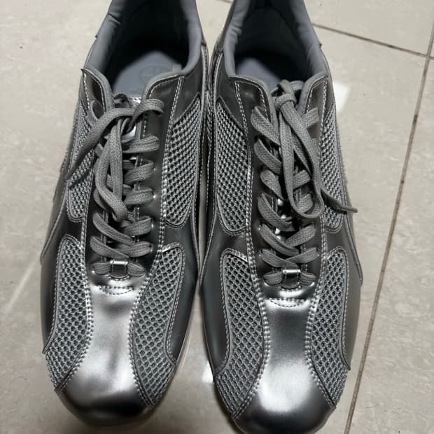 야세 스파이더 레니 스니커즈 실버 270