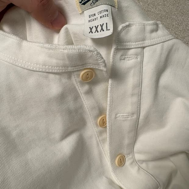 브론슨 헨리넥 반팔티 xxxl