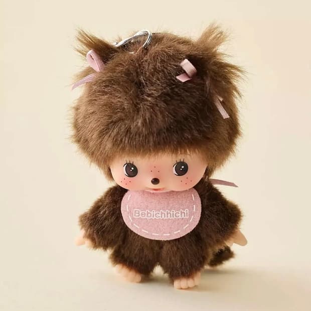 몬치치 유로(유럽) 베비치치 여아 키체인 세제품