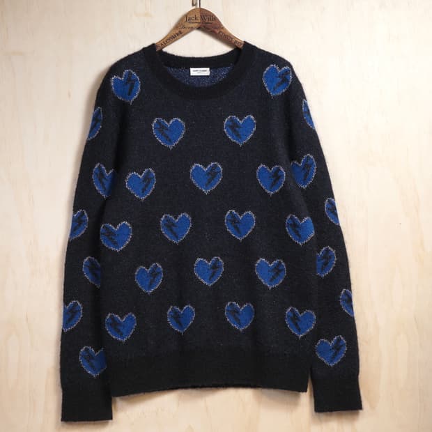 생로랑 에디슬리먼 라이트닝 니트