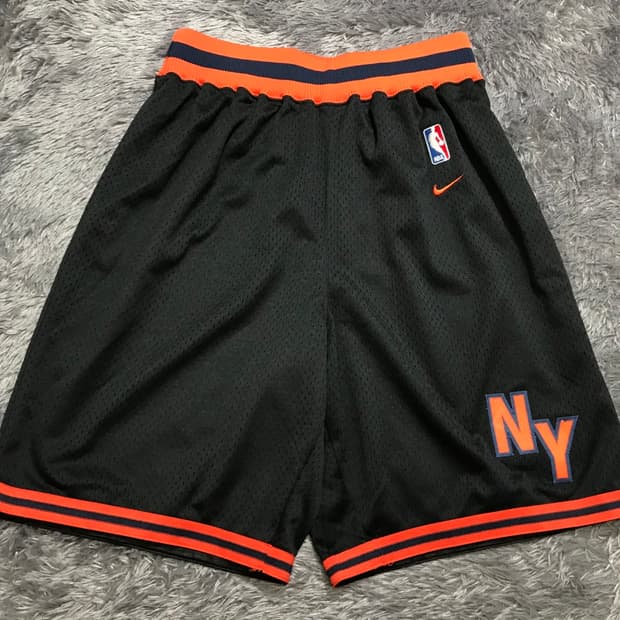 [[M, A급] 나이키(NIKE)팀 NBA 뉴욕 농구 반바지p303