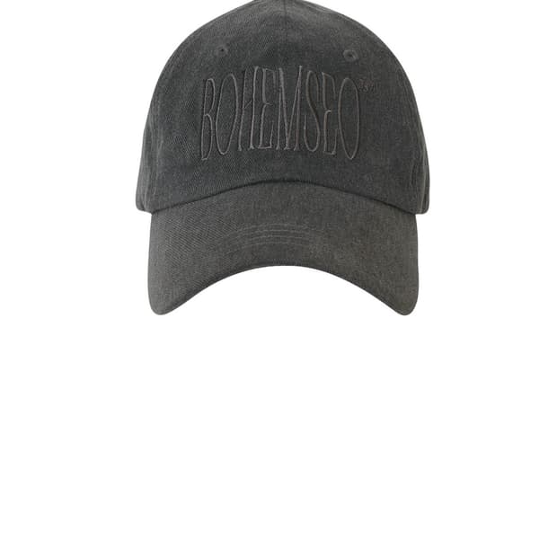보헤미안서울 볼캡 차콜