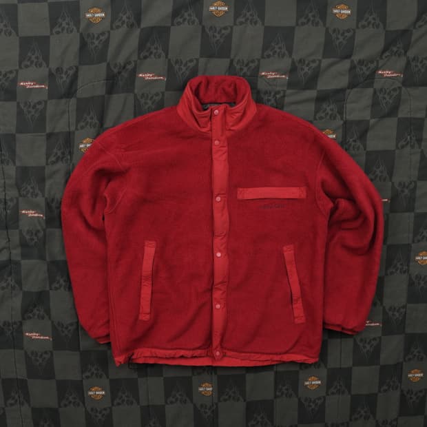 90s 몽벨 플리스 집업 자켓 XL B39