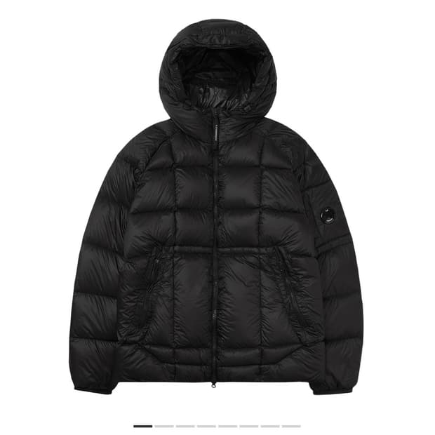 C.P. 컴퍼니 디디쉘 후드 다운 자켓 블랙 24FW