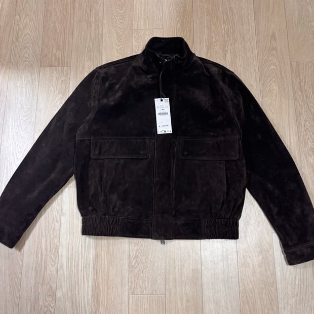 ZARA 리얼레더 스웨이드 자켓