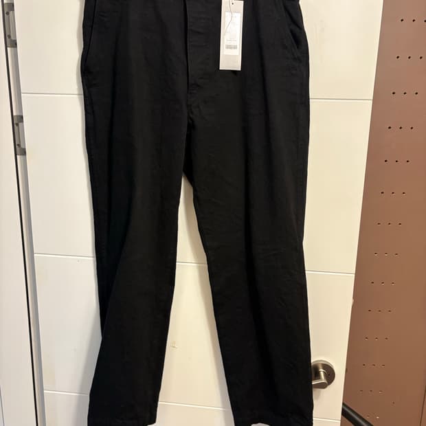 코모리 오버팬츠 블랙