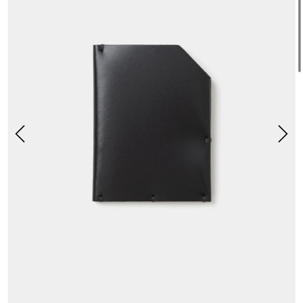 강정석 레더 반지갑 블랙