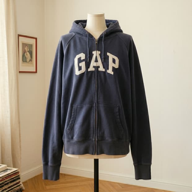 GAP NAVY ZIPUP