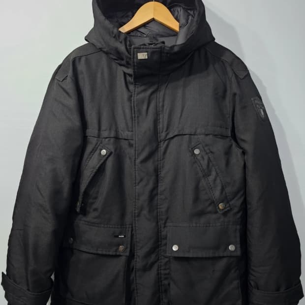 노비스 야테시 블랙 남성 패딩 95