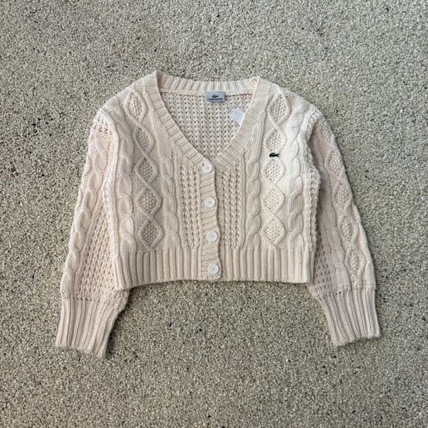 라코스테 가디건 ⭐️1223