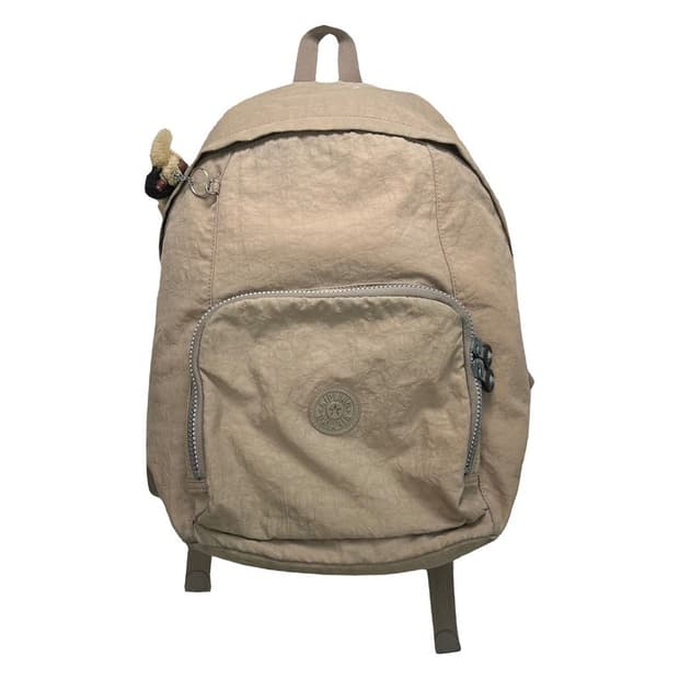 KIPLING 베이지 브라운 백팩