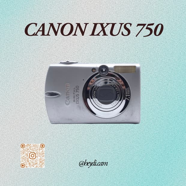 (아일릿 원희) 캐논 ixus750 IXY700 실버