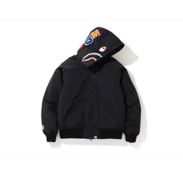 구해요) 베이프 샤크 후드 패딩