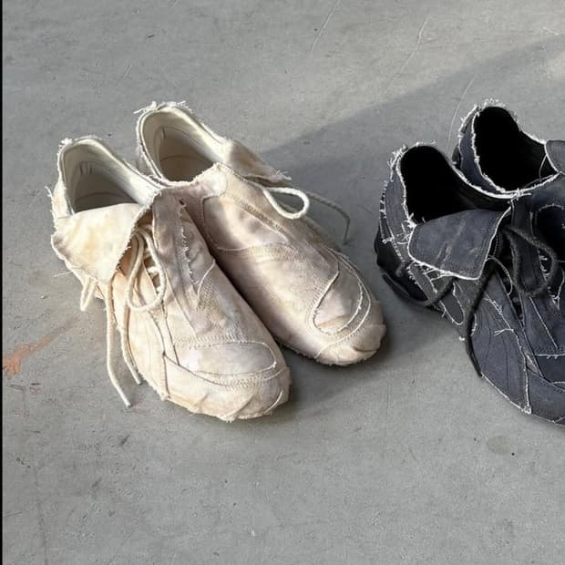 푸마 지용 킴 V-S1 크래프트 DW 아이보리