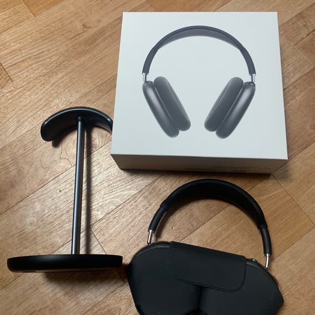 애플 에어팟맥스 스페이스그레이