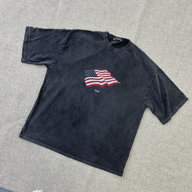 실측확인 어바웃 빅사이즈 반팔티 0326D 