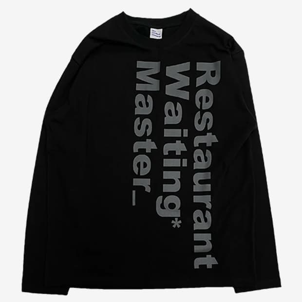 TCM restaurant long sleeve (black) M