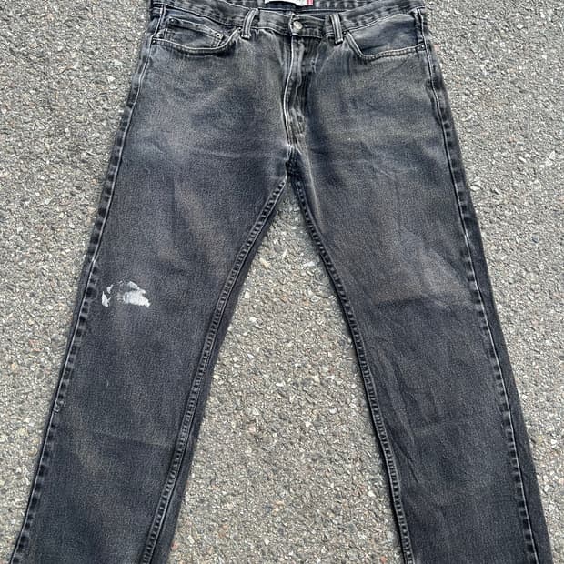 00‘s 리바이스505 블랙진 36in