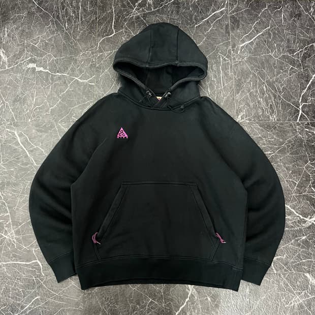 나이키 ACG 써마핏 풀오버 후드티 블랙