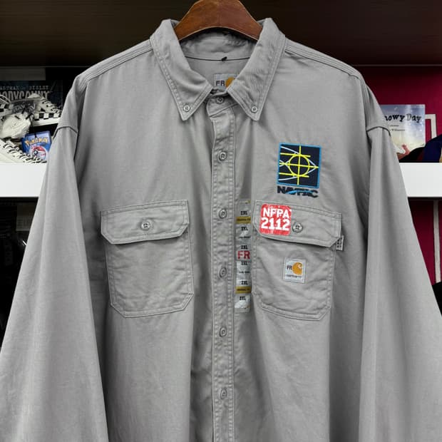 칼하트 FR 워크 셔츠 (2XL)  