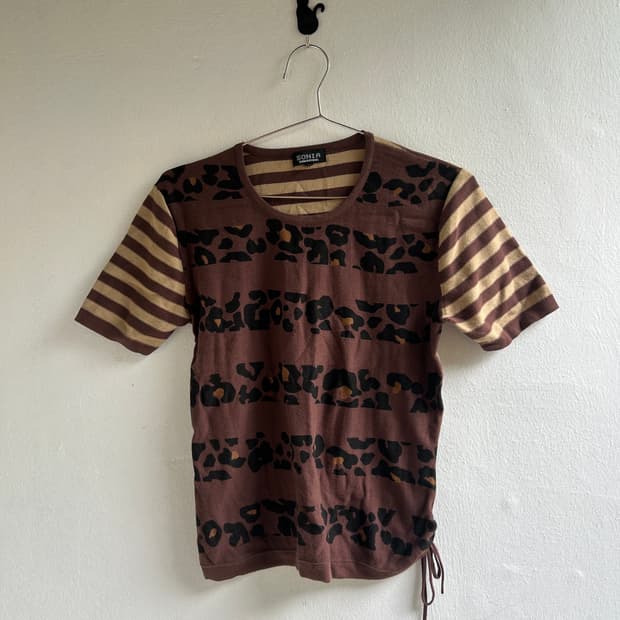 소니아 리키엘 반팔니트 