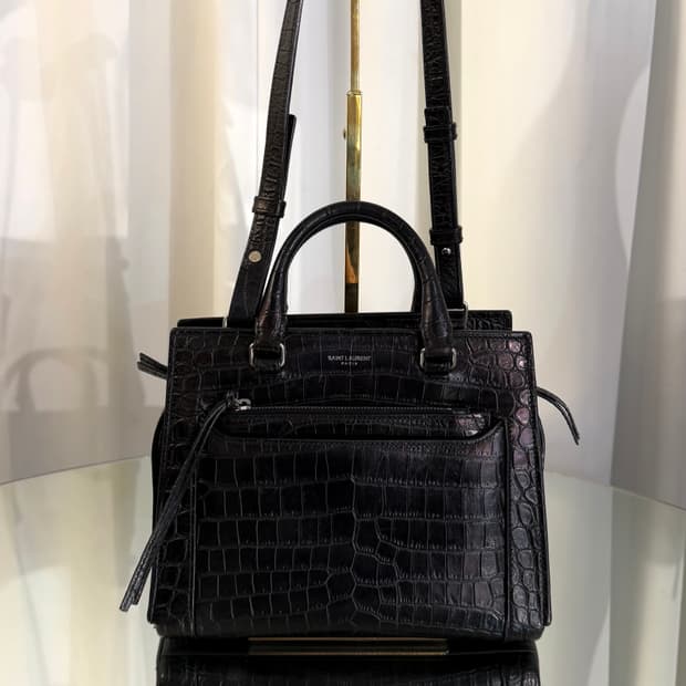 생로랑 크로커 이스트 사이드 토트백 스몰