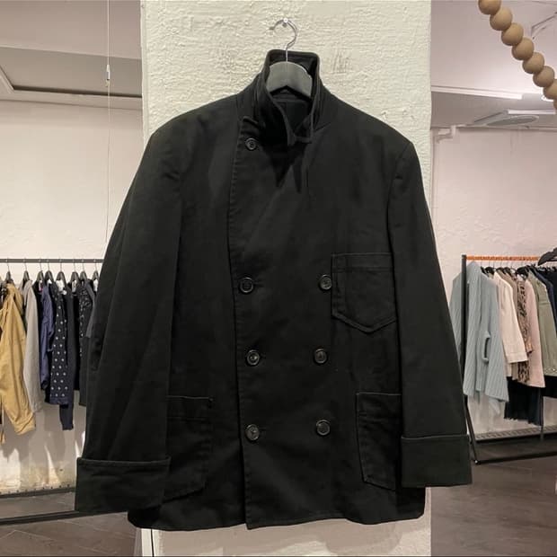 요지야마모토 오버사이즈 피코트