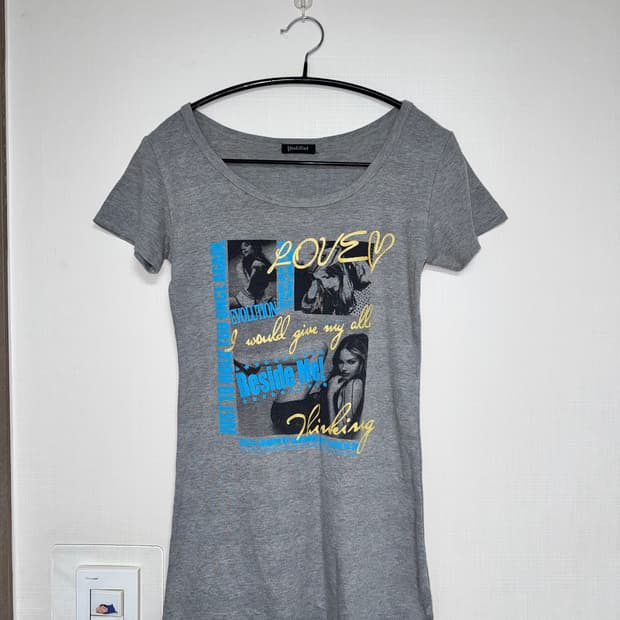 y2k girl printed vintage half sleeve
