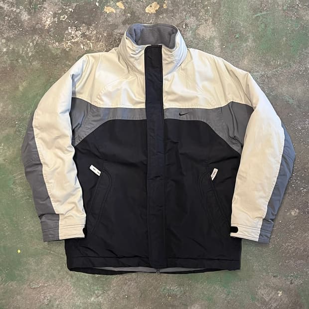 [실측L] 올드 나이키 Y2K 하이넥 아웃도어 자켓