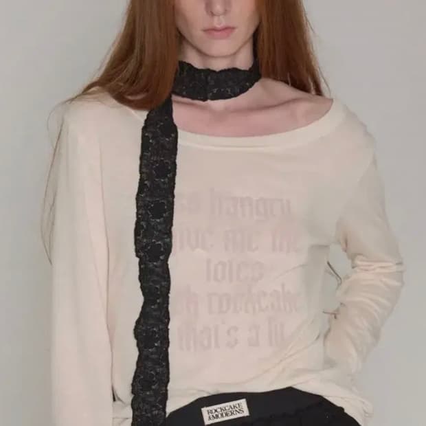 락케이크 펑크 매쉬탑 크림