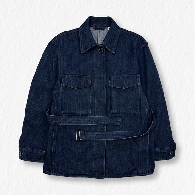 유니클로 데님 셔츠 자켓