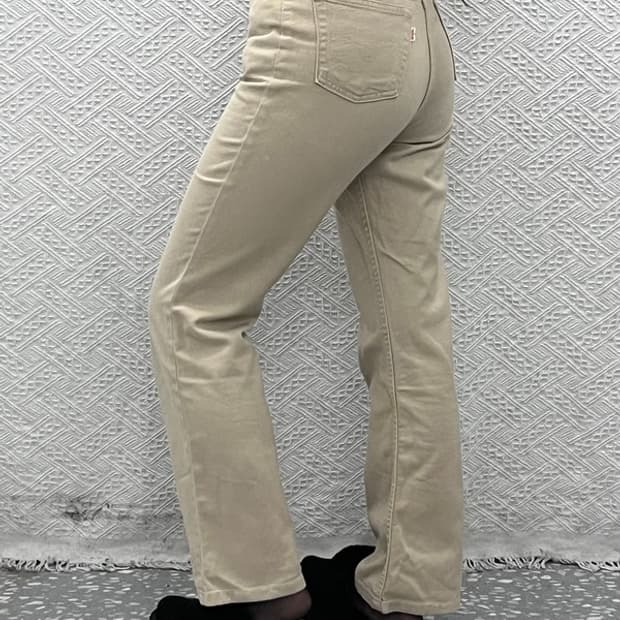 리바이스 517 빈티지 오트밀 부츠컷 코튼팬츠 30인치 C10806