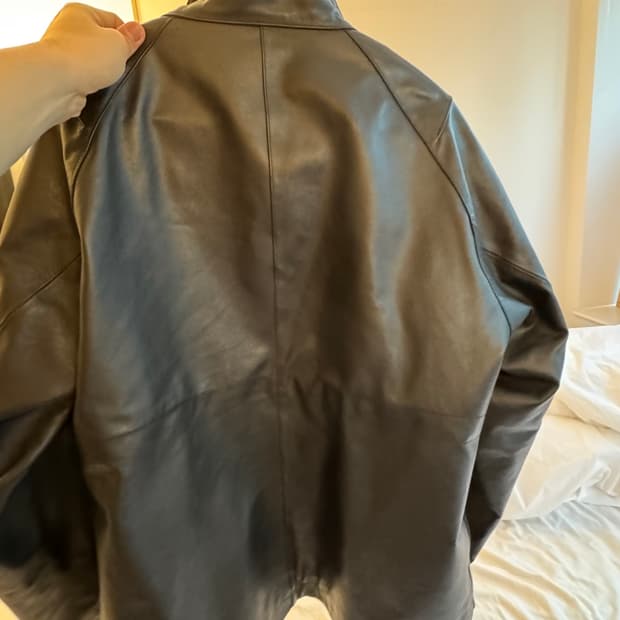 mudule leather parka size 2 머듈 레더 파카 033