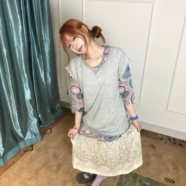 편안하지만 심심하지않은 퍼지는 실루엣이 귀여운 코디셋𖧧𓂃˖₊💐