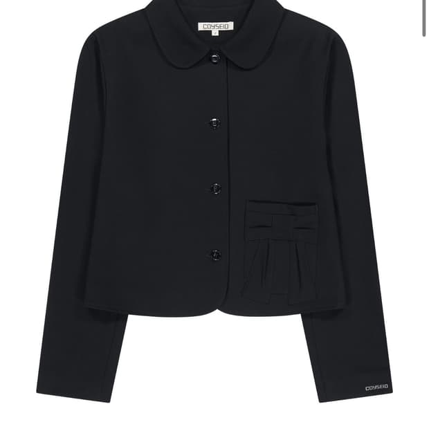 코이세이오 리본자켓 블랙