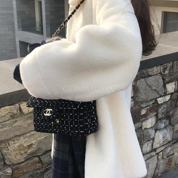 [초희귀인기매물] 온스 캐롤 하프 무스탕