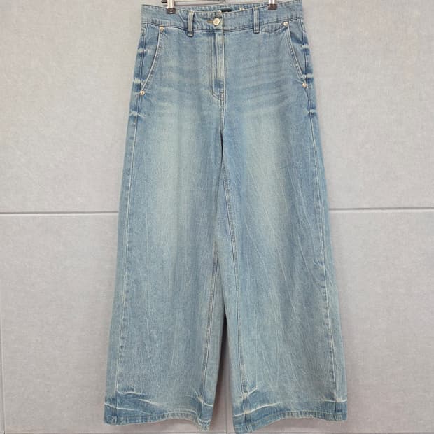 SYSTEM JEANS 시스템 와이드 데님 팬츠