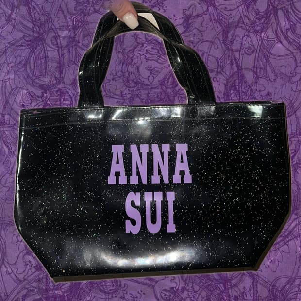 안나수이 pvc 미니백