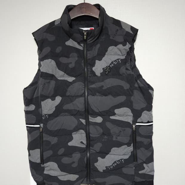까스텔바작 카모플라쥬 덕다운 패딩조끼 (105/XL)