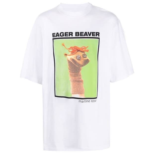 마틴 로즈 이거 비버 반팔 티셔츠