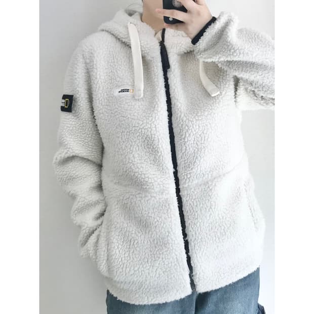 내셔널지오그래픽 플리스 뽀글이 M