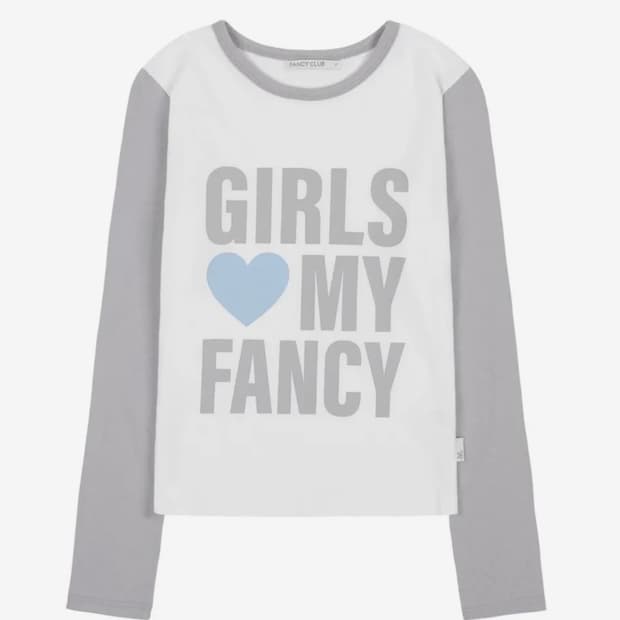 팬시클럽 걸스 마이 팬시 롱슬리브 그레이1