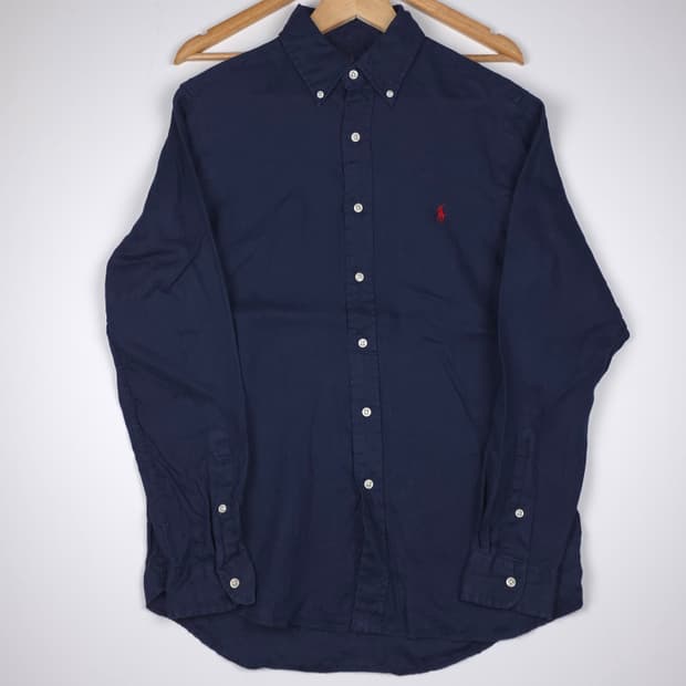 폴로 랄프로렌 클래식핏 린넨셔츠 네이비 (S)